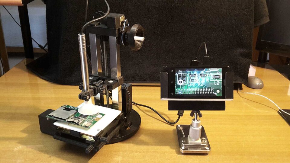 Supporto Microscopio USB